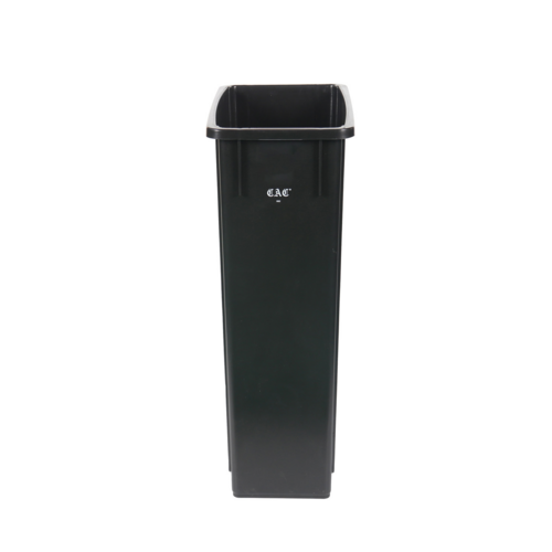 CAC TCSL-23BK Trash Receptacle, Outdoor/Indoor