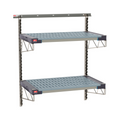 Metro SW-2136S4-45-2TIER Shelving, Wall Grid Unit