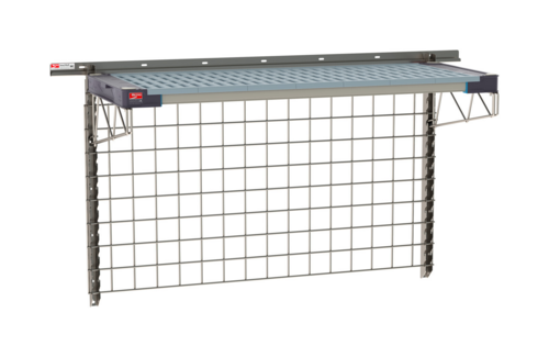 Metro SW-1848S4-30-BASE Shelving, Wall Grid Unit