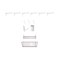 Metro SWA-SINK1-K4 Shelving, Wall Grid Accessories
