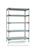 Metro 5X337G4 Shelving Unit, All Plastic