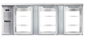 Continental BB90NSSGDPT Back Bar Cabinet, Refrigerated, Pass-Thru