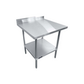 Sapphire SMTEB-3030G Work Table,  30" - 35", Stainless Steel Top