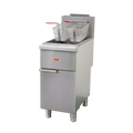 Omcan 48636 Fryer, Gas, Floor Model, Full Pot