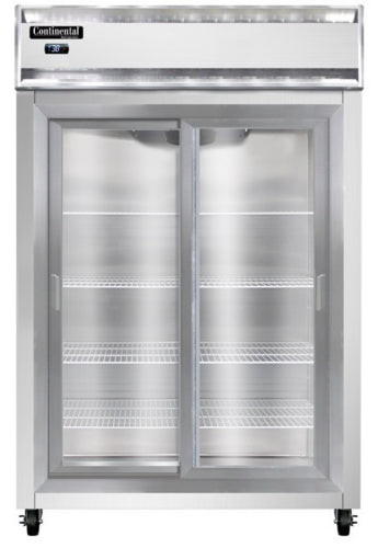 Continental 2RSNSGD Refrigerator, Reach-In
