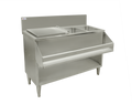Omcan 48618 Underbar Ice Bin/Cocktail Station, Sink Combo