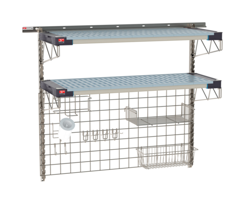 Metro SW-1848S4-45-PREP Shelving, Wall Grid Unit