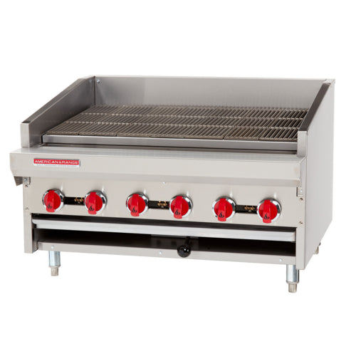 American Range ADJ-72 Charbroiler, Gas, Countertop