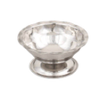 Browne USA Foodservice 515044 Ice Cream Sundae Dessert Dish, Metal
