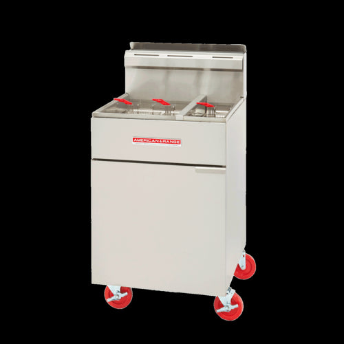 American Range AF-50/25 Fryer, Gas, Multiple Battery