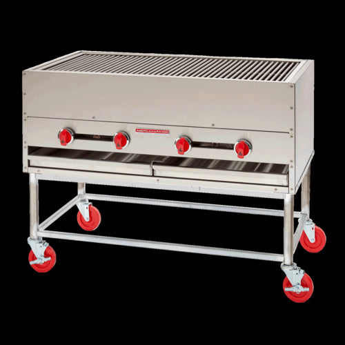 American Range AHS-4827 Charbroiler, Gas, Countertop