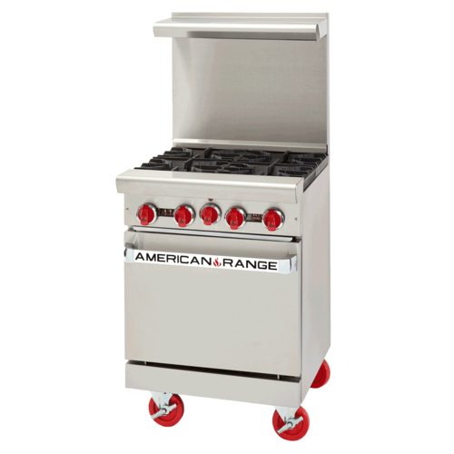 American Range AR-12G-2B-SB Range, 24" Restaurant, Gas
