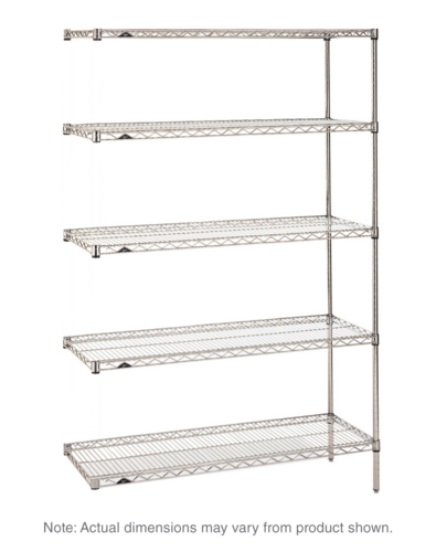 Metro 5AN537C Shelving Unit, Wire