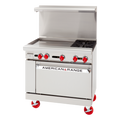 American Range AR-24G-2B-C Range, 36" Restaurant, Gas
