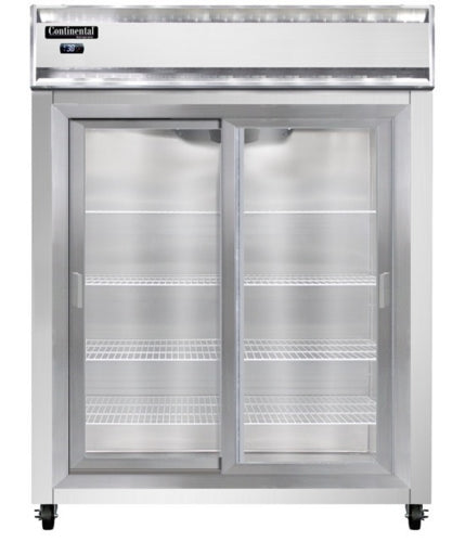 Continental 2RESNSASGD Refrigerator, Reach-In