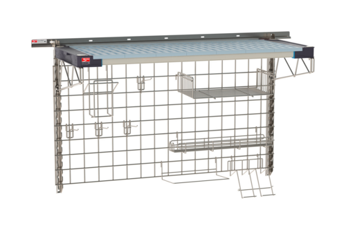 Metro SW-1848S4-30-PIZZA Shelving, Wall Grid Unit