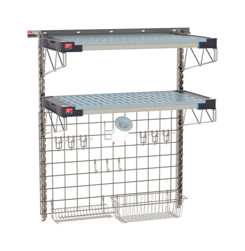 Metro SW-1836S4-45-SINK Shelving, Wall Grid Unit