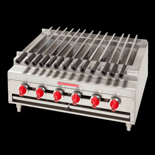 American Range ARKB-72 Charbroiler, Gas, Countertop
