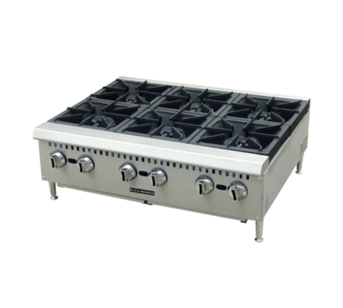 Admiral Craft BDCTH-36 Hotplate, Countertop, Gas
