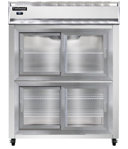 Continental 2RESNSSSGDHD Refrigerator, Reach-In