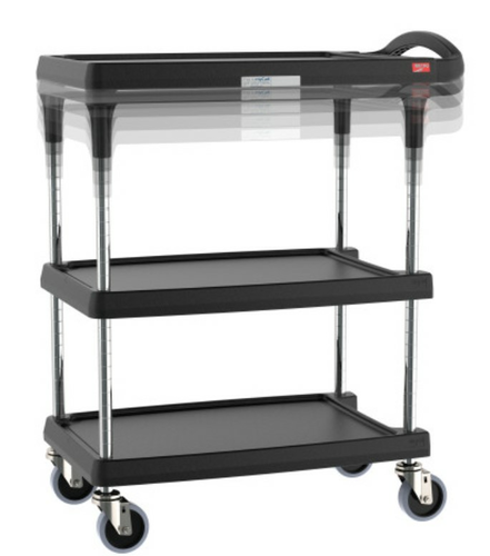 Metro MY1627-34BL-PL Cart, Utility/Bussing