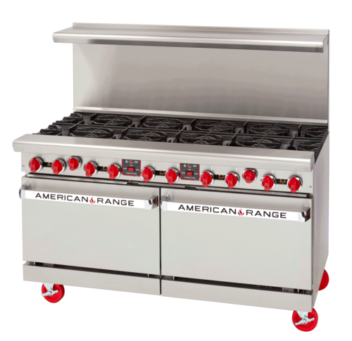 American Range AR-12G-8B-CC Range, 60" Restaurant, Gas