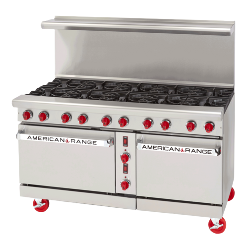 American Range ARGF-24G-6B-CL Range, 60" Restaurant, Gas