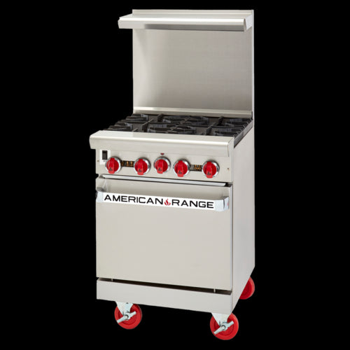 American Range ARGF-12G-2B Range, 24" Restaurant, Gas