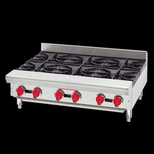 American Range ARSHP-36-6 Hotplate, Countertop, Gas