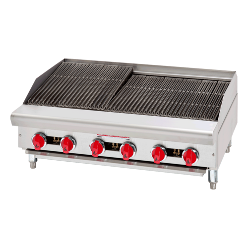 American Range ARSRB-60 Charbroiler, Gas, Countertop