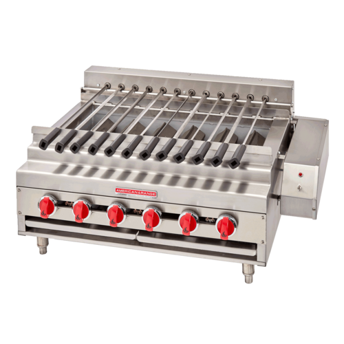 American Range ARKB-60-R Charbroiler, Gas, Countertop