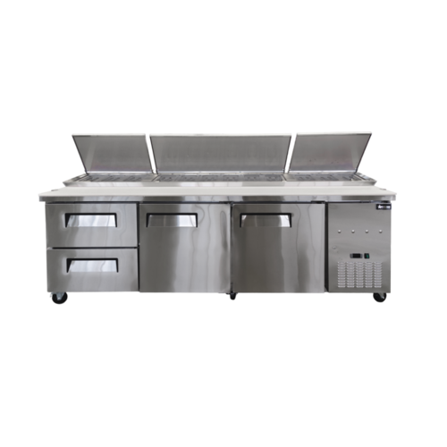 Omcan 49299 Refrigerated Counter, Pizza Prep Table