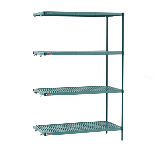 Metro PR-215463K3-A-4 Shelving Unit, Plastic with Metal Post