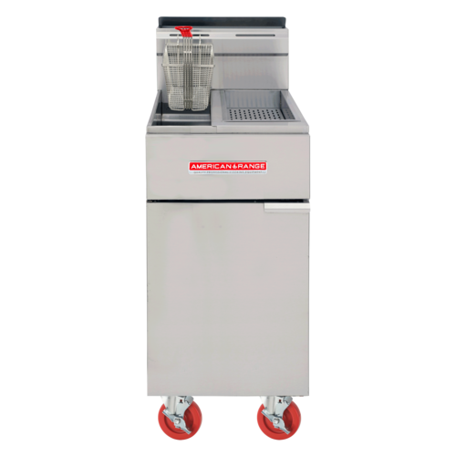 American Range AF-25/DS Fryer, Gas, Floor Model, Full Pot