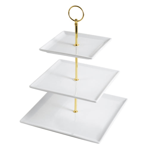 CAC PTE-SQ3 Display Stand, Tiered