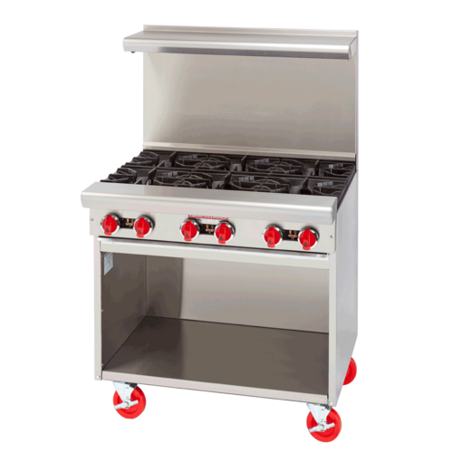 American Range AR-6-SB Range, 36" Restaurant, Gas