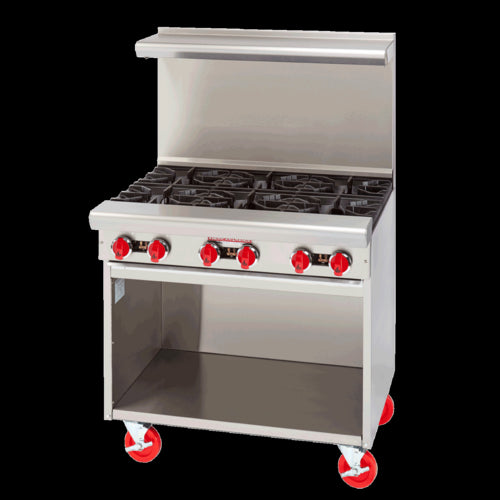 American Range AR-6-SB Range, 36" Restaurant, Gas