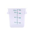 CAC FS1P-SQ4C Food Storage Container