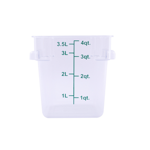 CAC FS1P-SQ4C Food Storage Container