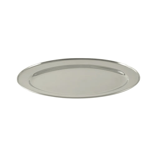 CAC SSPL-12-OV Platter, Stainless Steel