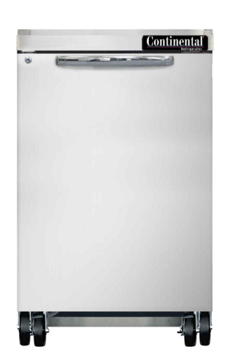 Continental BB24NSS Back Bar Cabinet, Refrigerated