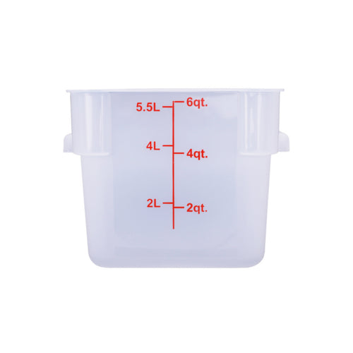 CAC FS2P-SQ6T Food Storage Container