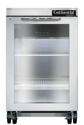 Continental BB24NSSGD Back Bar Cabinet, Refrigerated