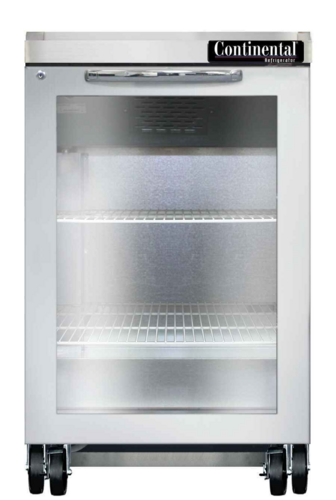 Continental BB24NSSGD Back Bar Cabinet, Refrigerated