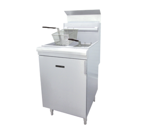 Admiral Craft BDGF-150/LPG Fryer, Gas, Floor Model, Full Pot
