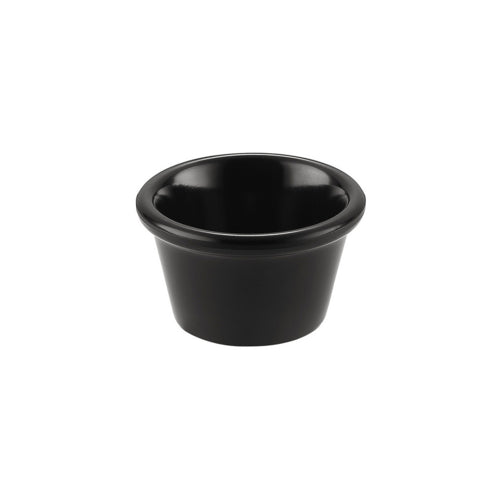CAC MRKF-1-BLK Ramekin / Sauce Cup, Plastic