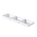 CAC XCND-3-9W Plate/Platter, Compartment, Plastic