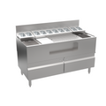 Krowne AL24-LAB48-C Underbar Ice Bin/Cocktail Unit