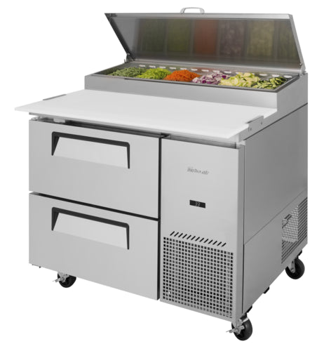 Turbo Air TPR-44SD-D2-N Refrigerated Counter, Pizza Prep Table