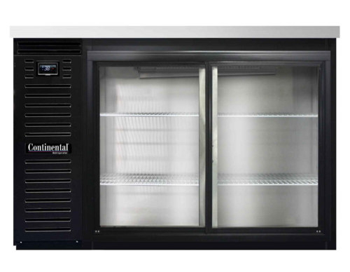 Continental BB50NSGD Back Bar Cabinet, Refrigerated